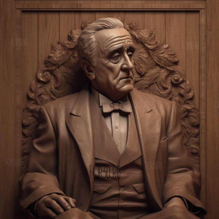 Vito Corleone 1 stl model for CNC